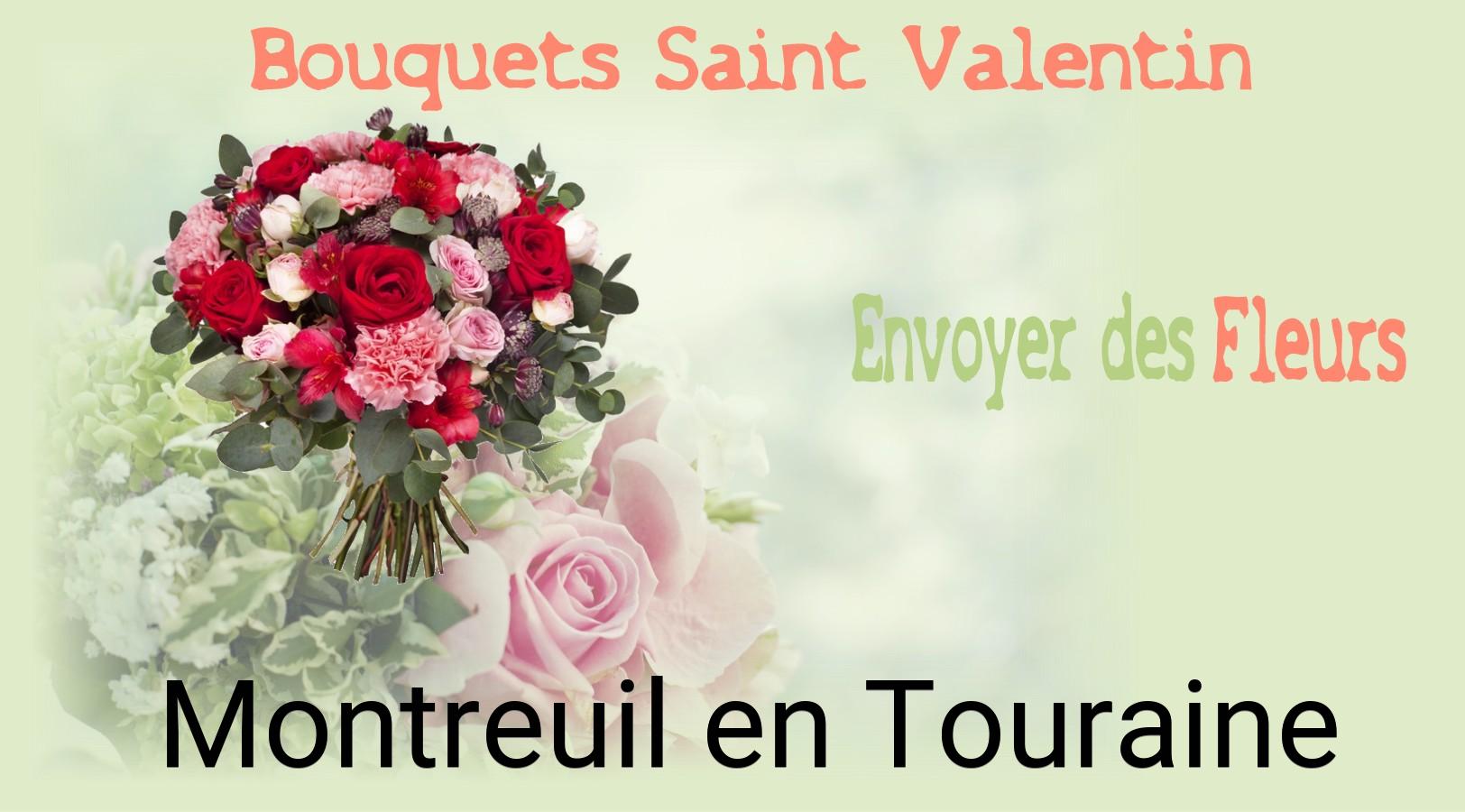 Roses de Saint-Valentin livrées à Montreuil-en-Touraine